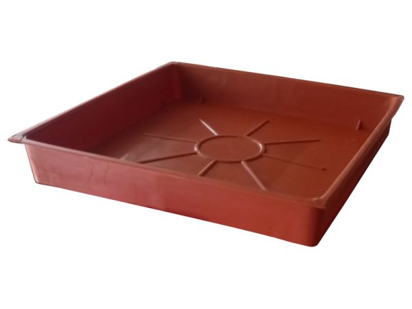 Πιάτο πλαστικό γλάστρας Sic Plast ΤΕΤΡΑΓΩΝΟ - Image 3